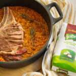 arroz con chuleton