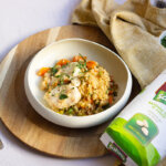 arroz con merluza y verduras