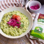 arroz con aguacate