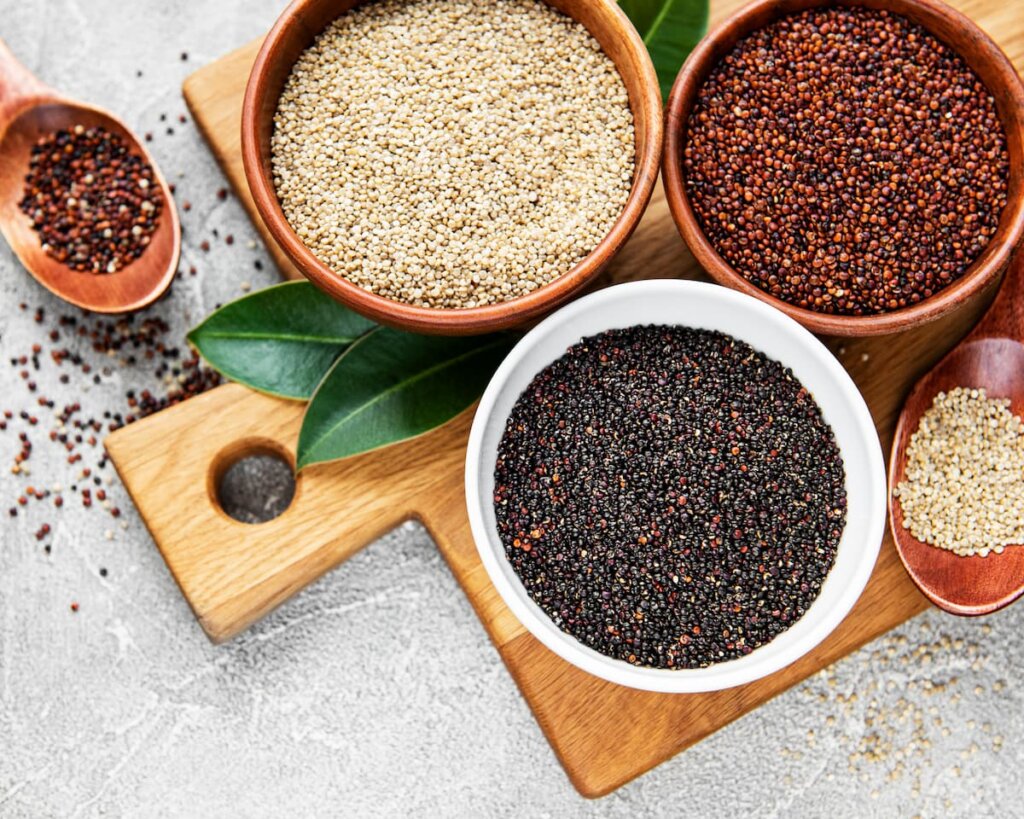 Tipos de quinoa y sus características