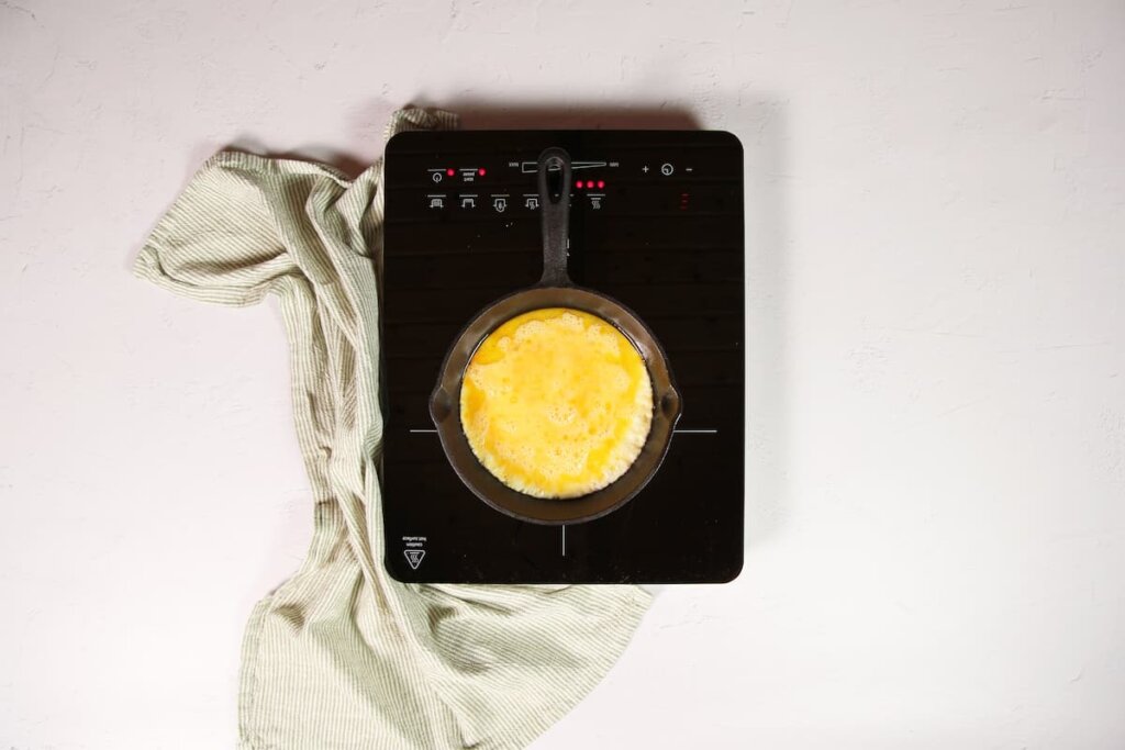 Preparación de la tortilla