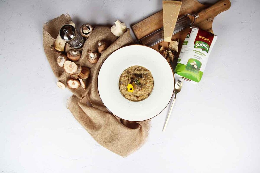 risotto de boletus