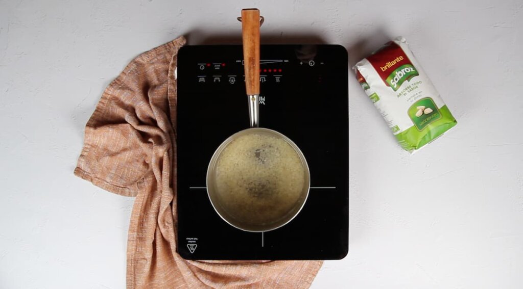 Preparación del arroz