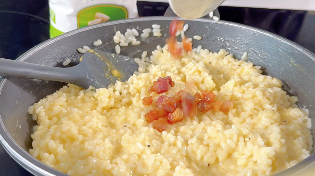 risotto carbonara