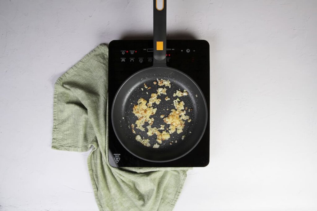 Preparación del sofrito