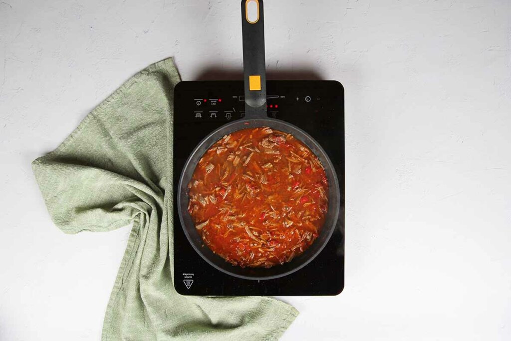 paso a paso pabellón criollo sofrito