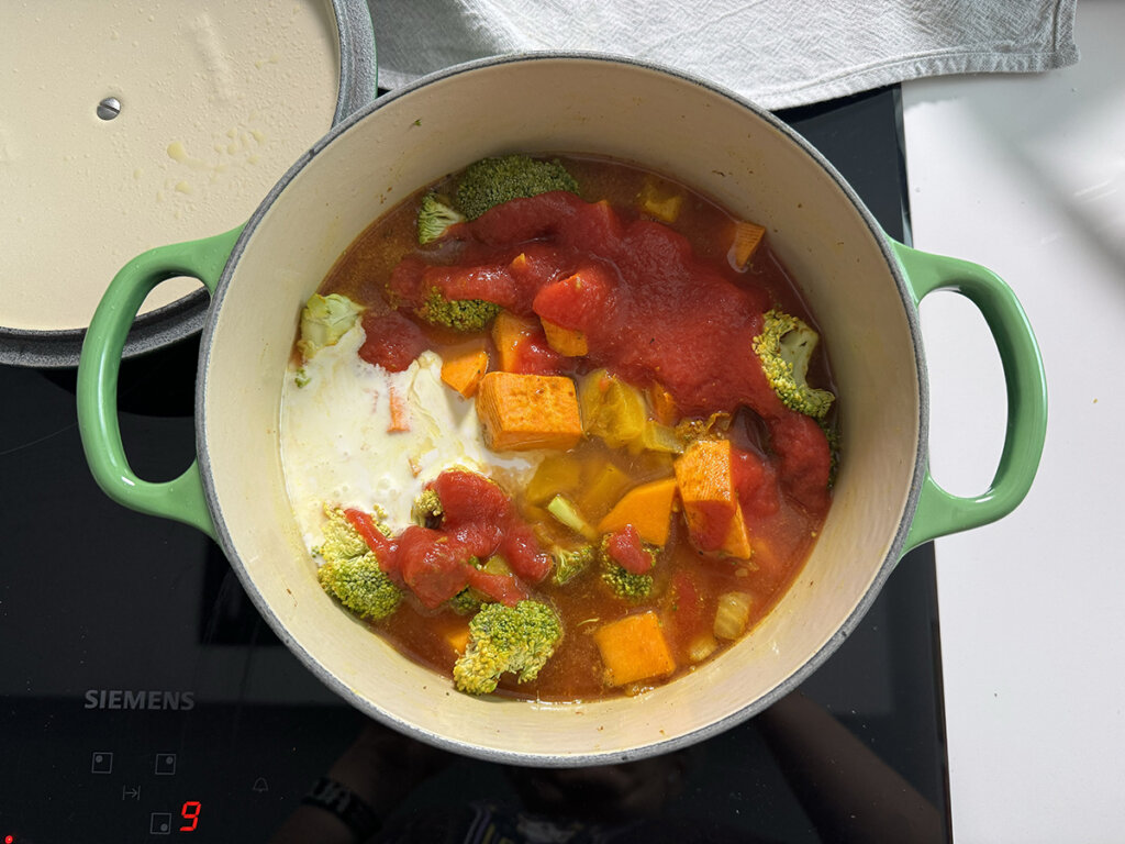 curry de verduras