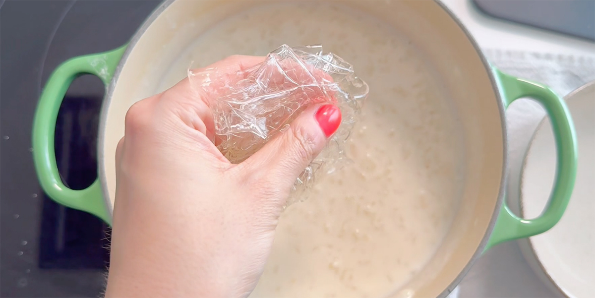 pastel de arroz con leche