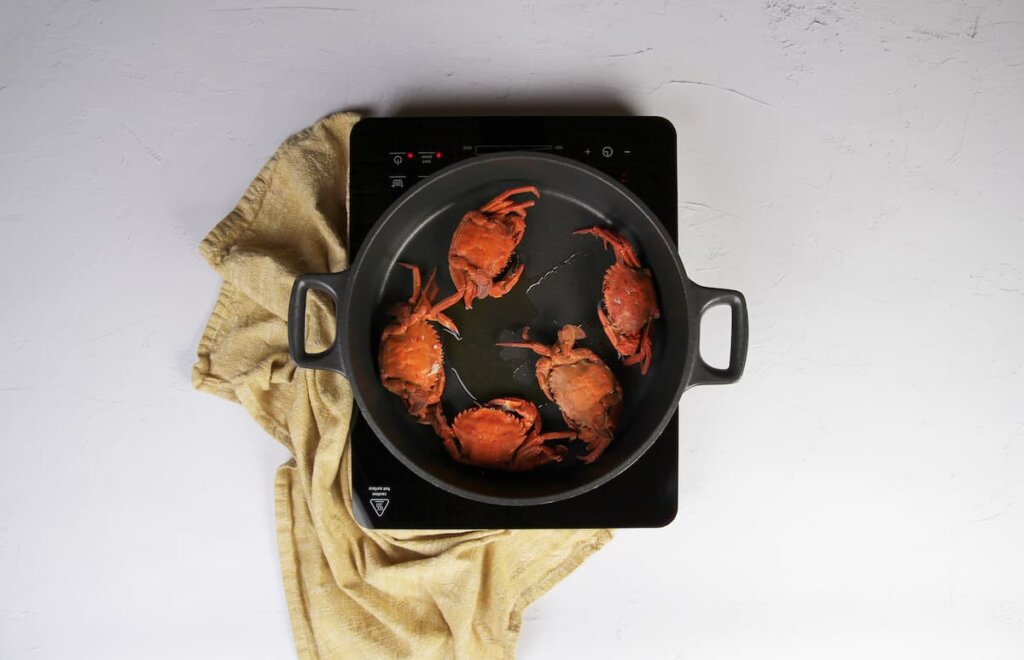 Preparación de las nécoras