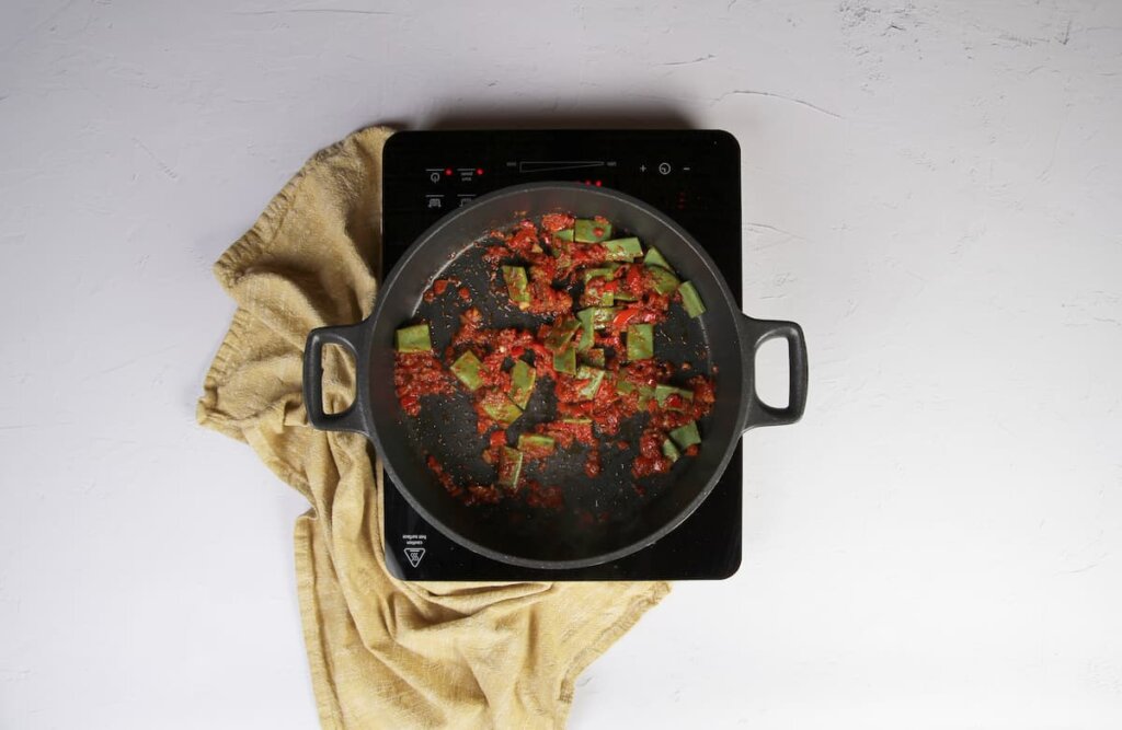 Elaboración del sofrito