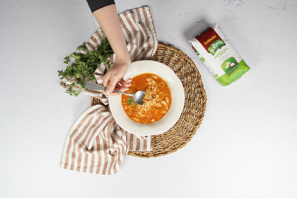 arroz y habichuelas murciano