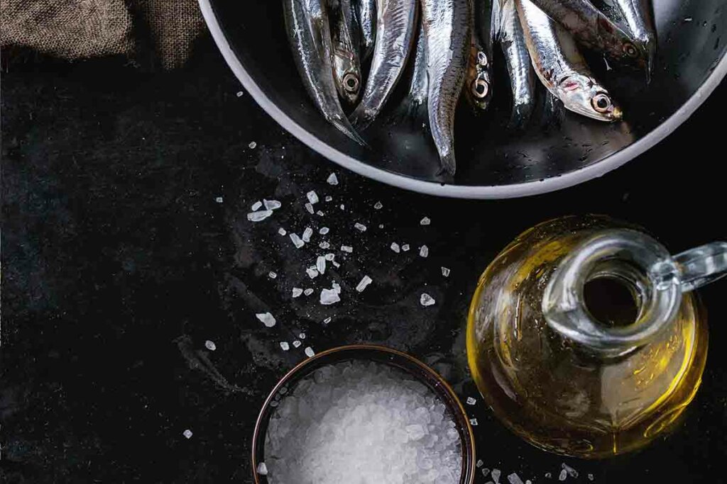 cuánto tiempo tienen que estar las anchoas en sal