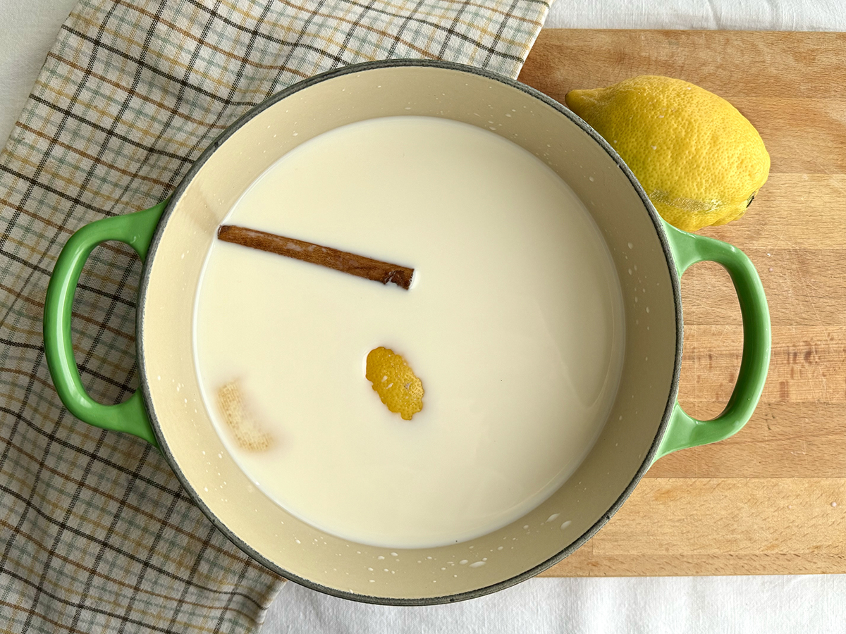 pastel de arroz con leche