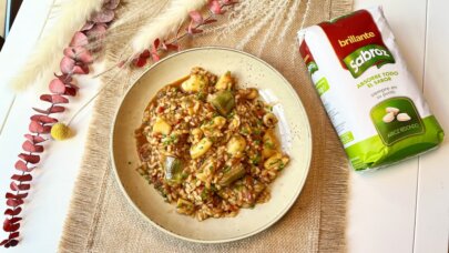 Arroz con sepia y verduras: receta fácil y deliciosa
