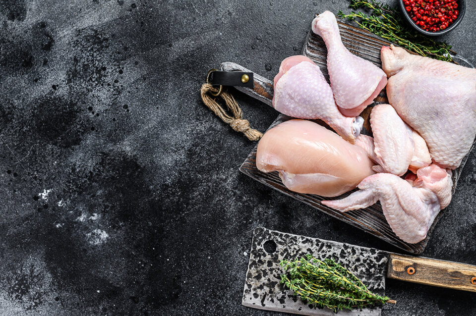 Cómo despiezar un pollo: guía completa