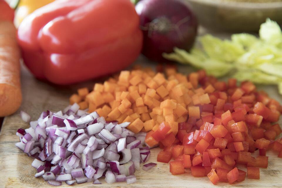 Brunoise: domina el corte perfecto para tus platos