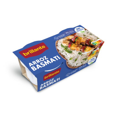 vasitos brillante arroz basmati