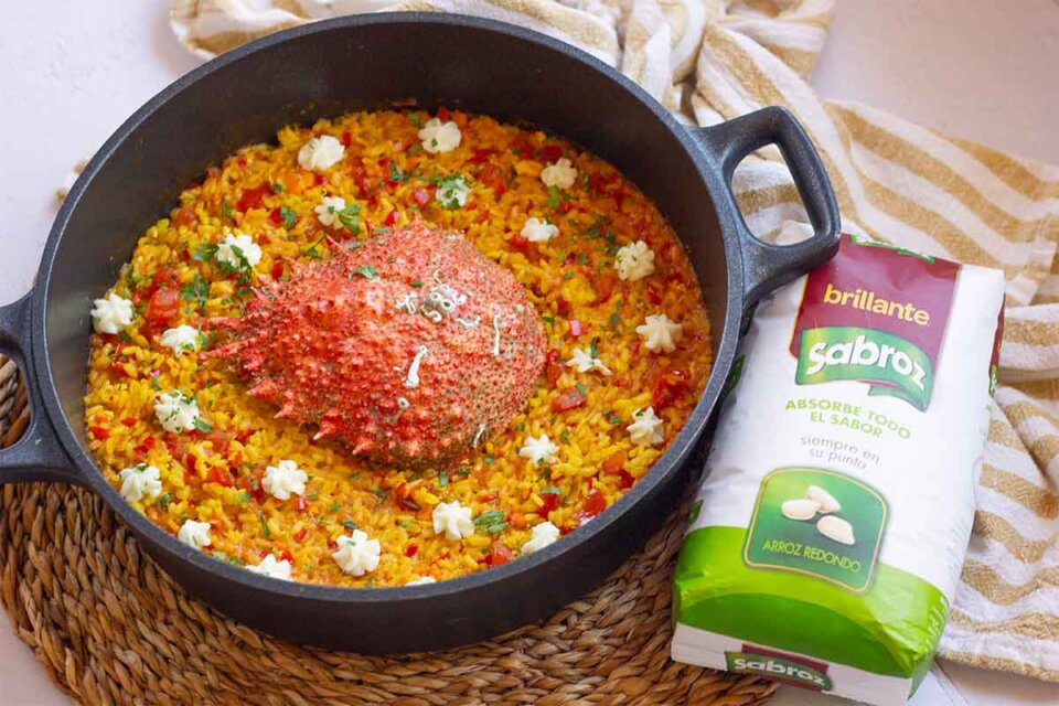 Arroz con centollo: receta exquisita y fácil