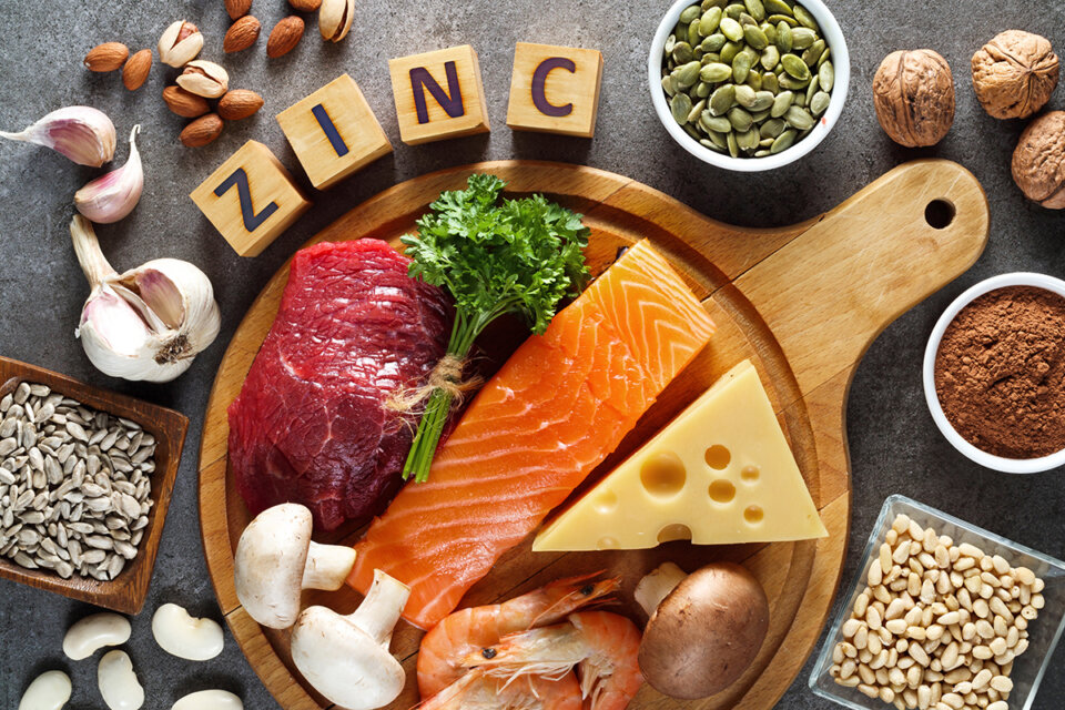 Alimentos ricos en zinc y sus beneficios
