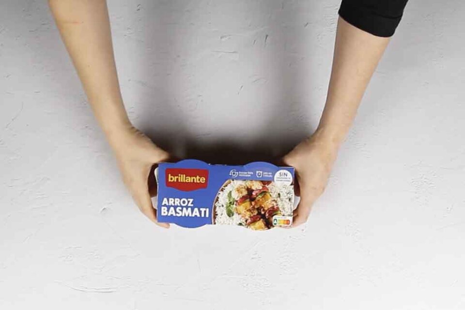 paso a paso arroz basmati
