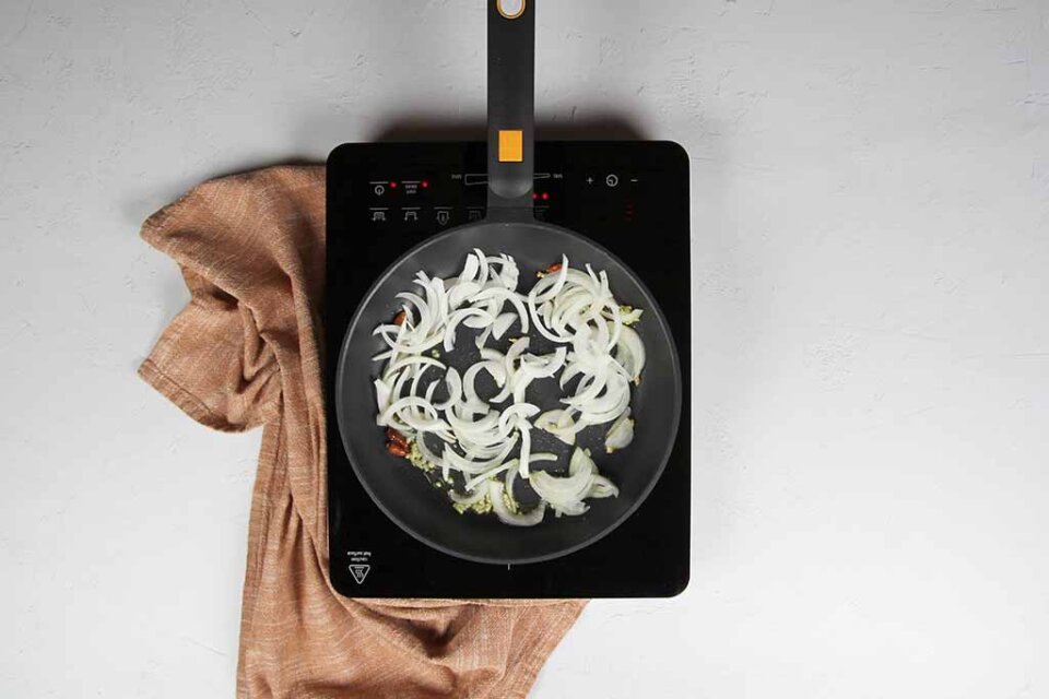 paso a paso calamares en salsa americana sofrito