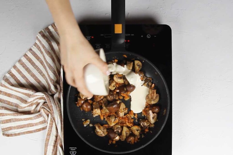 paso a paso fricasé HARINA AGUA