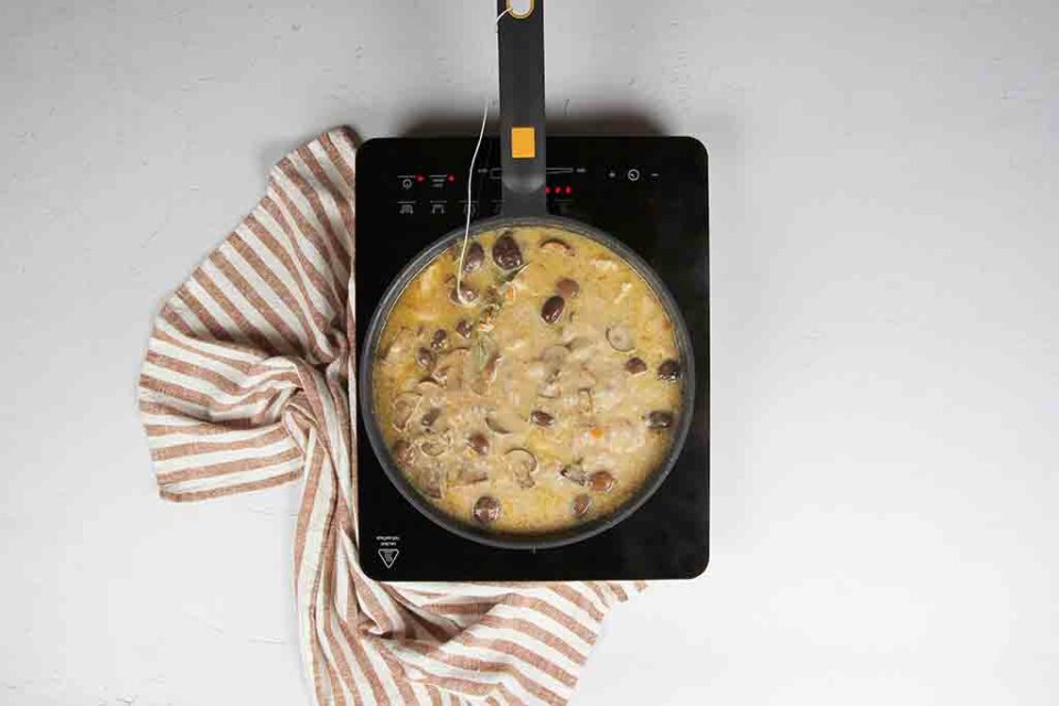 paso a paso fricasé guisar