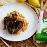 Arroz con mejillones a la marinera