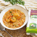 arroz meloso con langostinos
