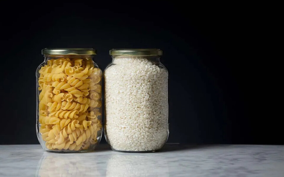 Comparativa nutricional entre la pasta y el arroz