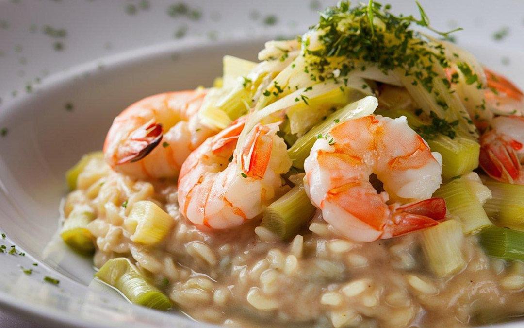 guarniciones gambas cocidas