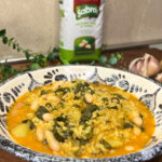 Arroz con acelgas y alubias