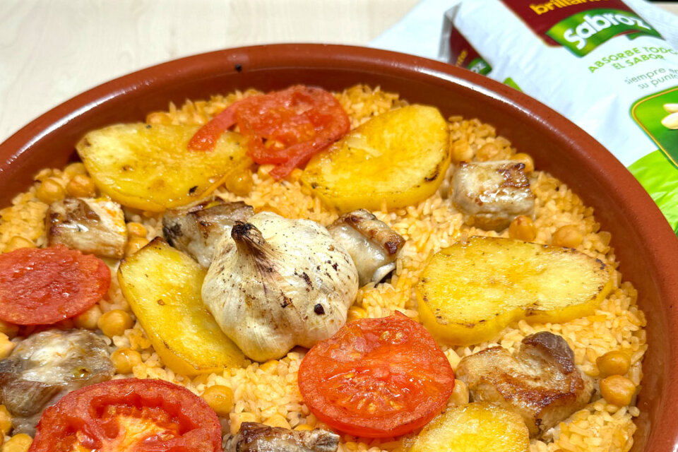 Arroz al horno receta abuela