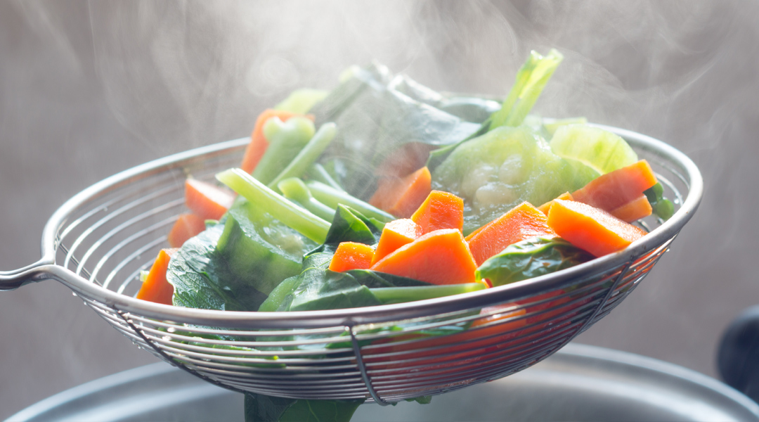 Alimentos ideales para cocinar al vapor