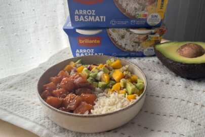 Presentación Ensalada de arroz basmati