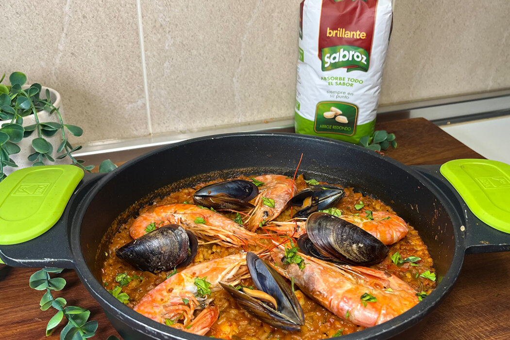 Paella de marisco