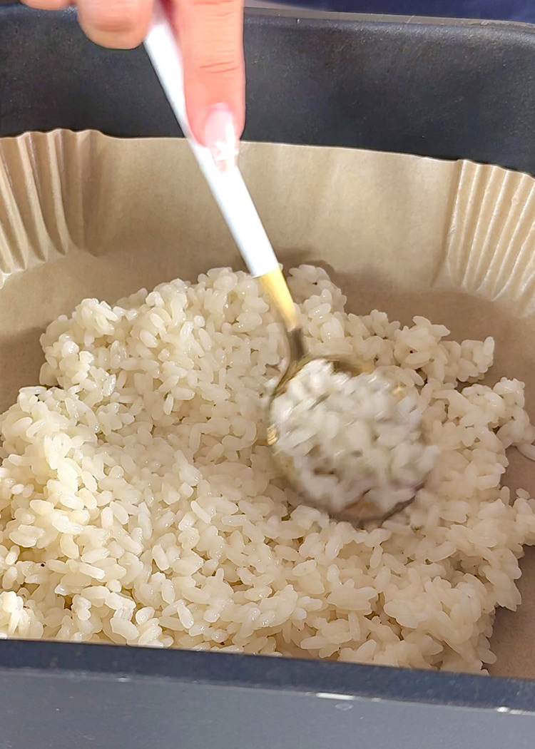deshidratar arroz para arroz inflado