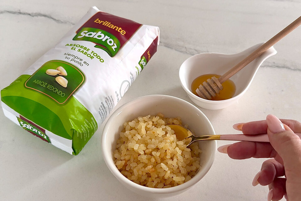 Arroz inflado