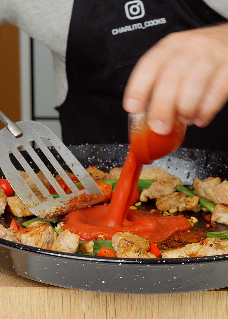 sofrito para arroz murciano