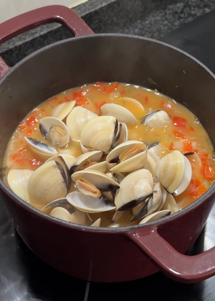 almejas para arroz con almejas