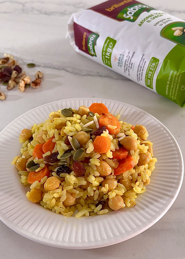 reposo para arroz marroquí