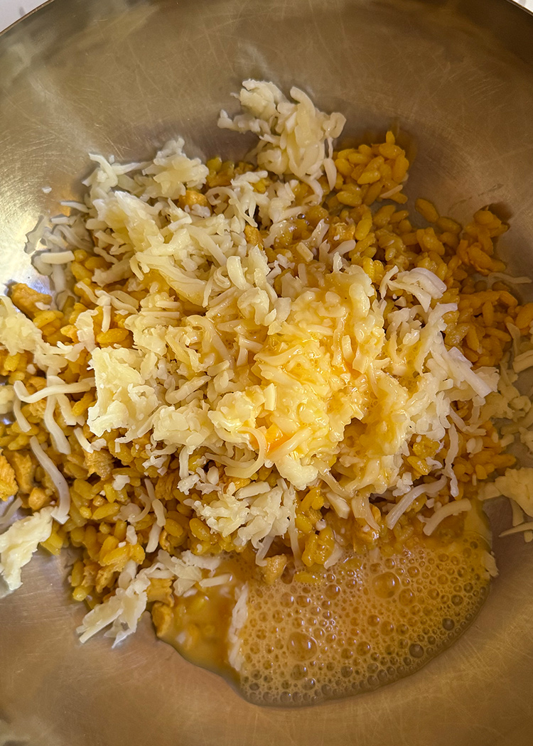 mezcla para croquetas de arroz