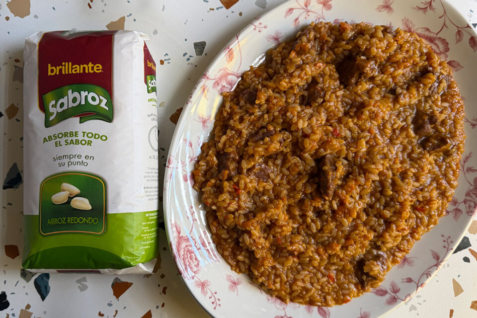 arroz con carrilleras en thermomix