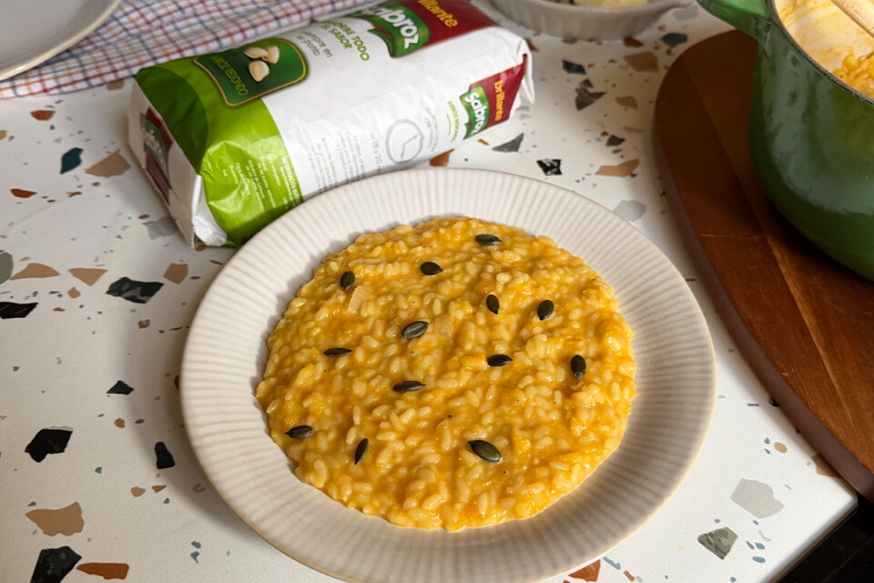 Risotto de calabaza