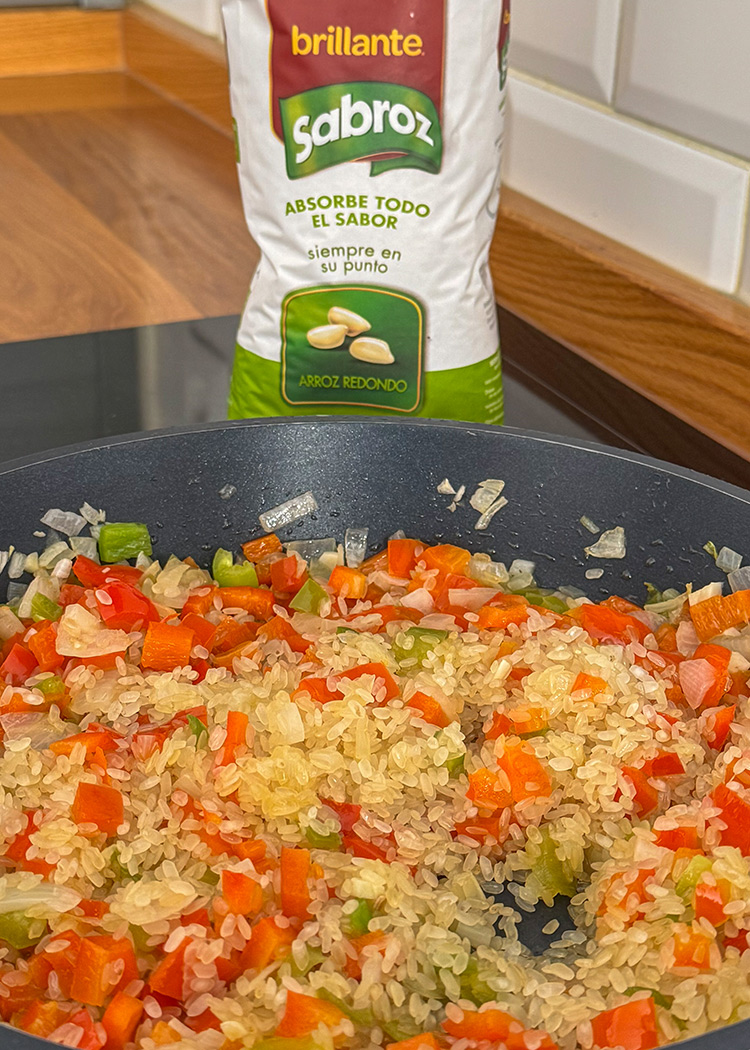 arroz para arroz a la griega