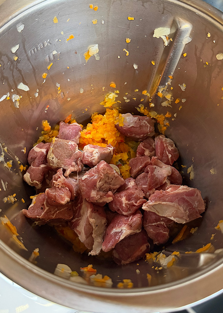 carrilleras para arroz con carrilleras en thermomix