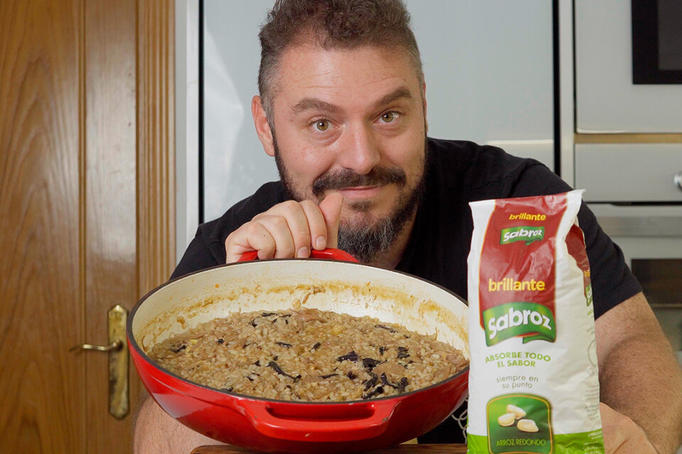 arroz meloso de pato y setas