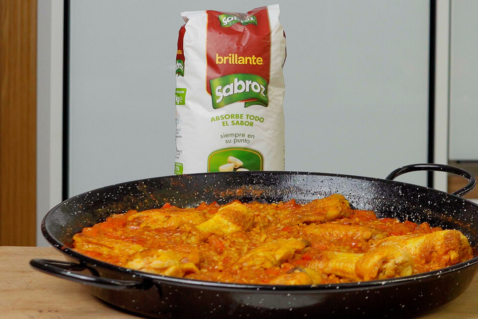 paella de carne