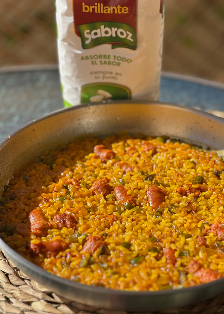 reposo de arroz con longanizas