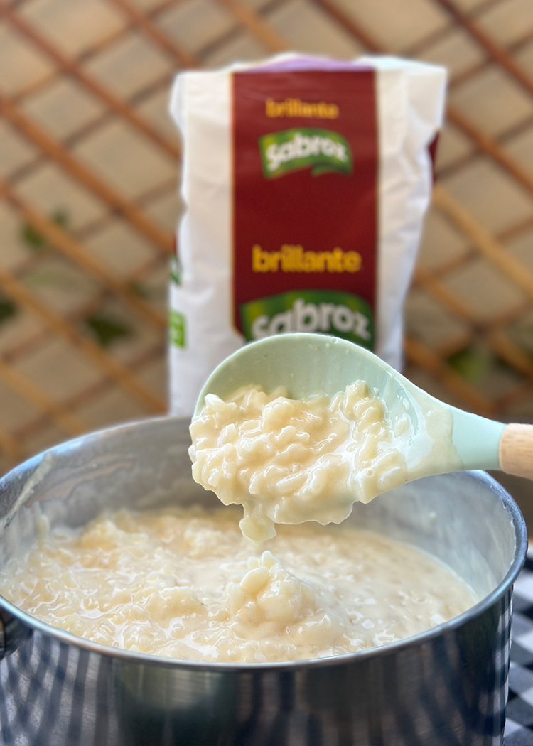 reposo tarta de arroz con leche